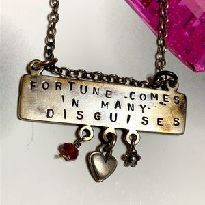 🖤Sterling 💕silver necklace by abundance